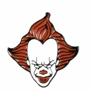 Pennywise “IT” Horror Clown Enamel Lapel Pin
